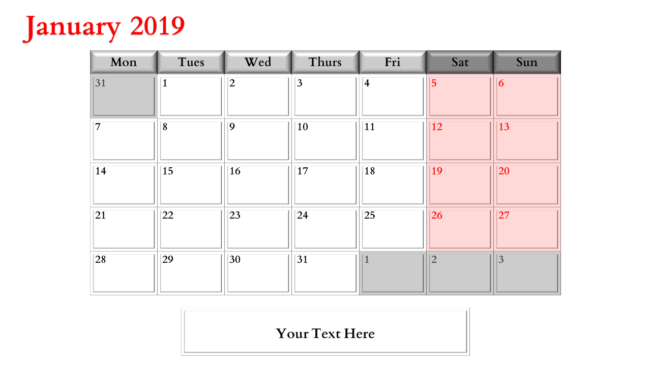 Get Calendar PowerPoint Template and Google Slides Themes